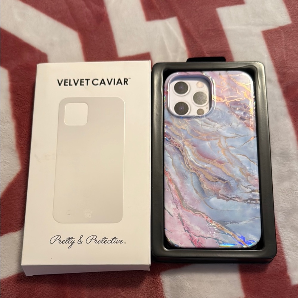 Velvet Caviar iPhone 12 Pro Max/ 13 pro max case